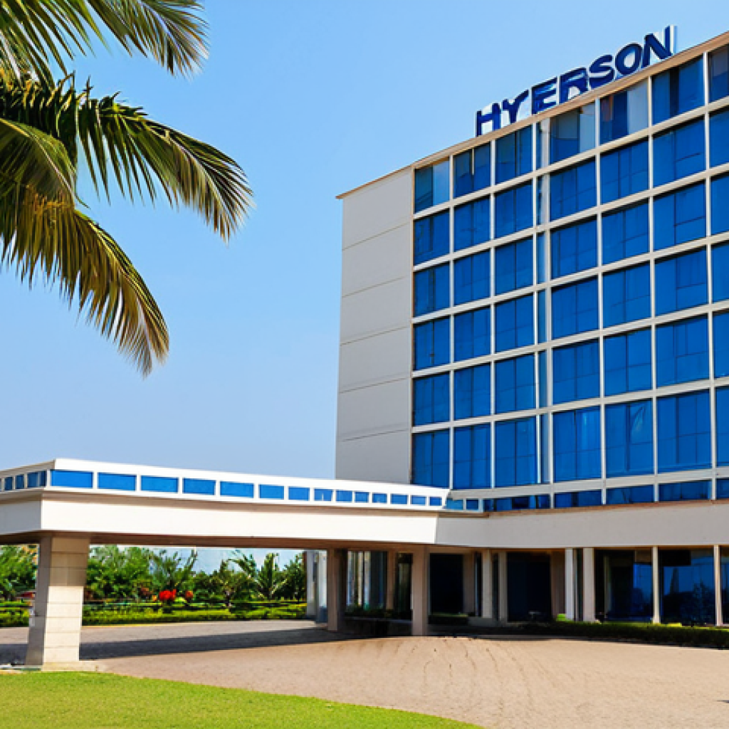 가봉 호텔 및 숙박 추천 - Radisson Blu Okoume Palace Hotel, Libreville**

"Exterior shot of the Radisson Blu Okoume Palace Hot...