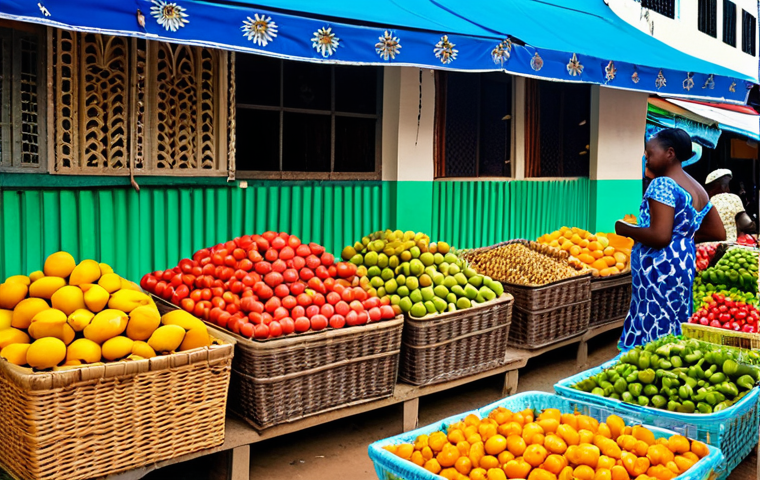 가봉의 주요 관광 명소 - "Elephants on the Pristine Gabonese Coast"**
    A breathtaking wide shot of Loango National Park's ...