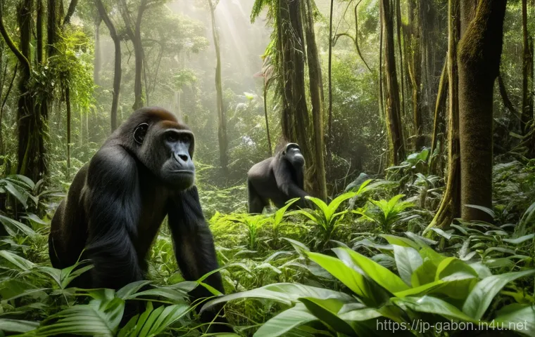 가봉 인권 문제 및 사회 갈등 - **Prompt 2: "Gabon's Heartbeat: Resilience Amidst Resource Richness"**
    A dynamic, wide-angle sho...