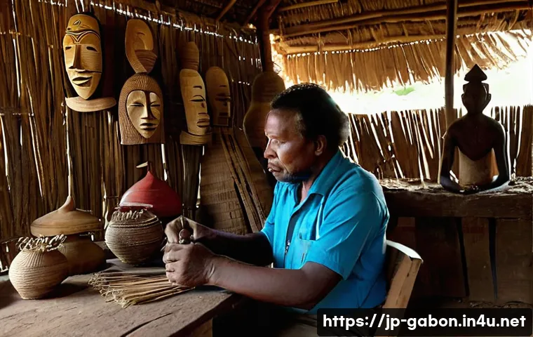 가봉 부족 사회와 전통 생활 관련 이미지 2